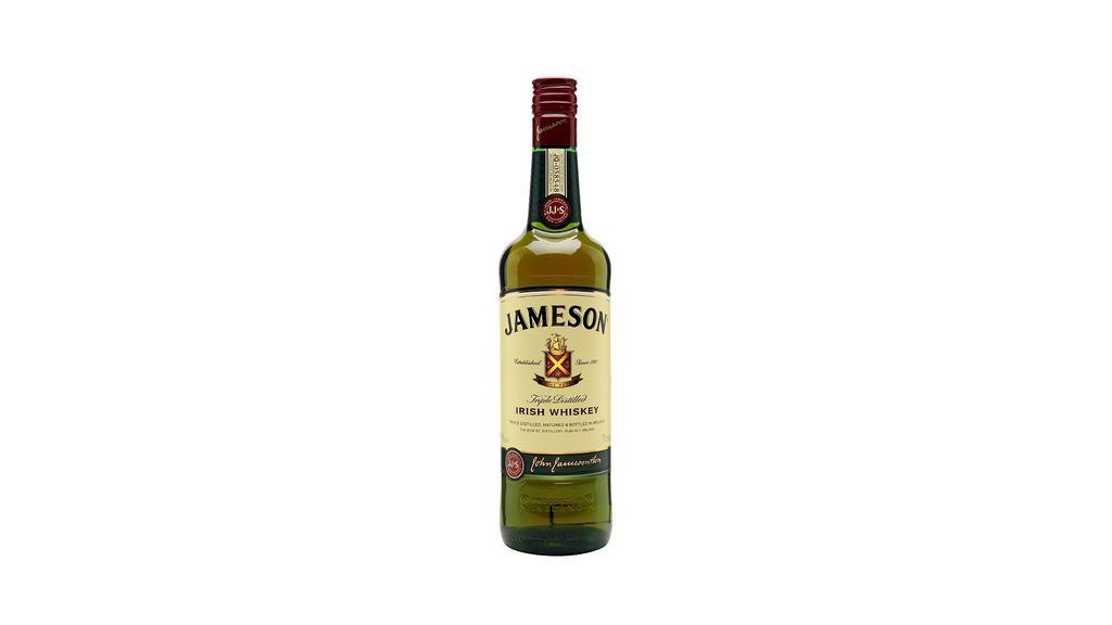 Jameson Irish Whiskey 750ml | 40% abv · Timeless whiskey with a floral fragrance and sweet peppery wood notes.