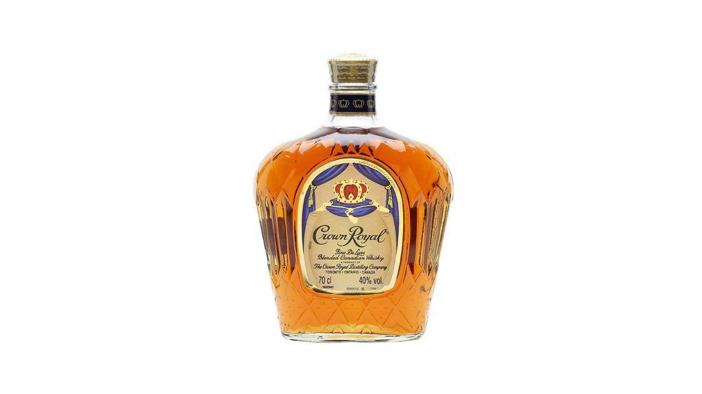 Crown Royal 750Ml | 40% Abv · Creamy Canadian whisky that goes down smooth with a long, rich finish.