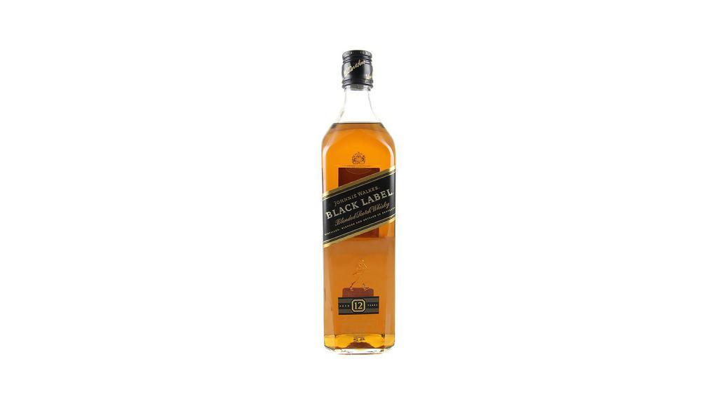 Johnnie Walker Black Label 750ml | 40% abv · Complex and well-blended with dark fruit, vanilla, and smoky flavors.