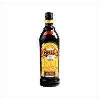 Kahlúa Rum and Coffee Liqueur · A deep brown liqueur with a prominently coffee flavor and notes of roasted nuts.