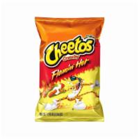 Cheetos - Flamin' Hot · Cheetos cheese snacks with flamin' hot flavor.