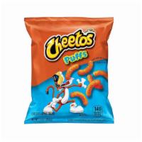 Cheetos - Puffs 8Oz · Cheese flavored puffed snacks in a convenient take-home package