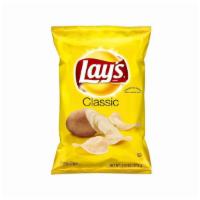 Lay's - Classic 8oz · Always fresh tasting, crispy and delicious, each bag of Lay's Classic® potato chips is made ...