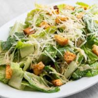Large Caesar Salad · Fresh romaine lettuce, sourdough croutons and grated Parmesan tossed with our Caesar dressing.