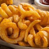 Curly French Fries · Fresh potatoes crisp to-perfection with curly twist!