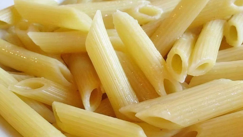 Kids Penne Pasta · prepared with your choice of marinara sauce, alfredo cheese, or melted butter (please specify choice in notes)