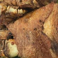 Large Crispy Pata Pork Hock · Gluten Free. deep fried pork hock, pigs feet. Crispylicious skin outside and tender and juic...