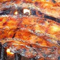 Pork Inihaw Na Liempo · (Griddled european pork belly with skin) marinated pinoy style.