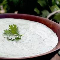 Cilantro Cream · Side of the delicious cilantro sour cream. Perfect for who likes to keep it mild.