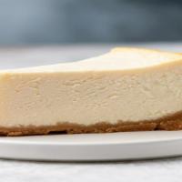 Original Cheesecake · Fresh made creamy cheesecake with a graham cracker crust.