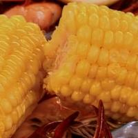Corn on the cob · Side of corn that is used in our seafood boil bags.

1 order is one piece.