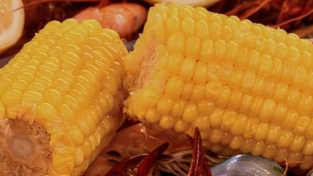 Corn on the cob · Side of corn that is used in our seafood boil bags.

1 order is one piece.