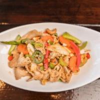 Cashew Nuts   · Choice of meat sliced and sautéed with cashew nuts, celery, onions, bell peppers, carrots, a...