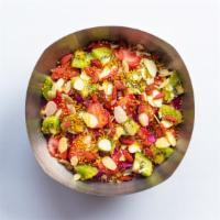 Dragon Bowl · Base: pitaya (dragon fruit), banana, pineapple, raspberries, immunity boost, mango juice, co...