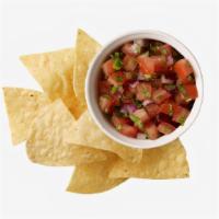 Chips and Salsa · Tortilla chips and salsa.