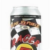 Bear Republic Brewery-Racer 5 IPA 16 OZ · This hoppy IPA is a full bodied beer brewed with malted barley, wheat, and crystal malts. Th...