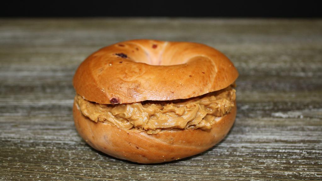 Bagel with Peanut Butter · 