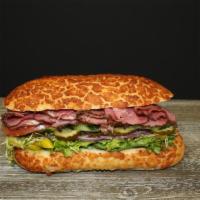 Pastrami / Salami / Roast Beef · Served on Bagel of your choice or Roll.