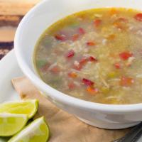 Aguadito Soup - Bowl · A soothing Peruvian classic. Chicken, rice and cilantro soup.