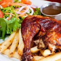 1/4 Rotisserie Chicken · Rotisserie chicken marinated in more than 8 herbs, spices, and lime juice, cooked in our imp...