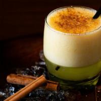 Maracuya Sour - Virgin · Pisco, Passion Fruit, fresh lime juice, pasteurized egg whites, syrup, cinnamon, and bitters.