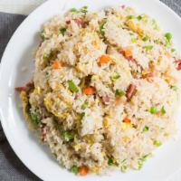 Fried Rice · White or brown. Your choice of barbecue pork, beef, chicken, or vegetable.