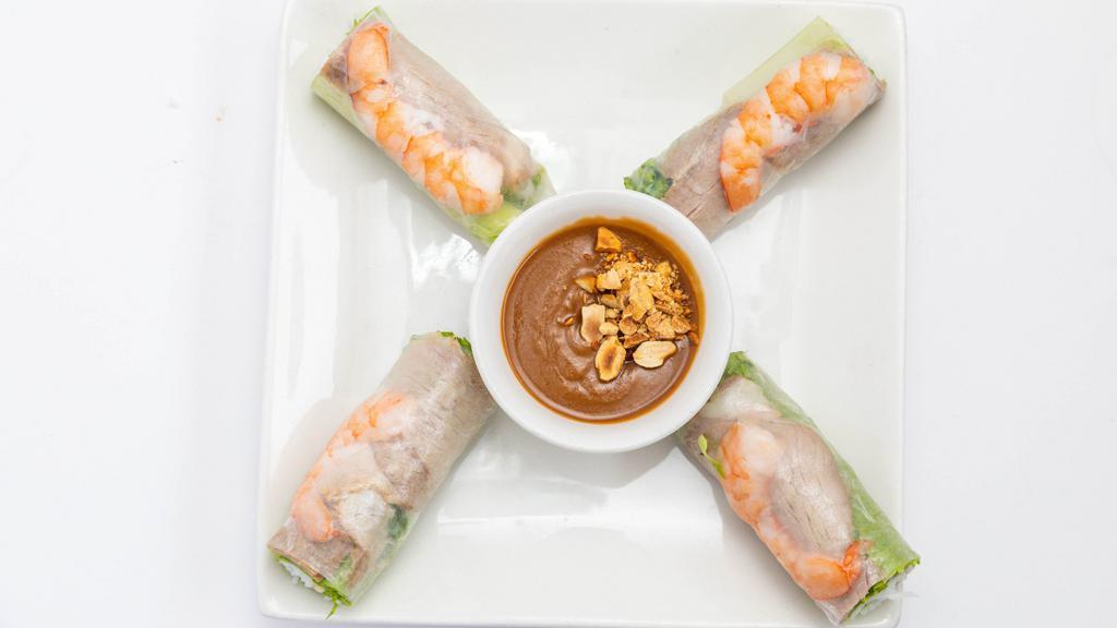 Gỏi Cuốn · Fresh spring rolls with pork & shrimp