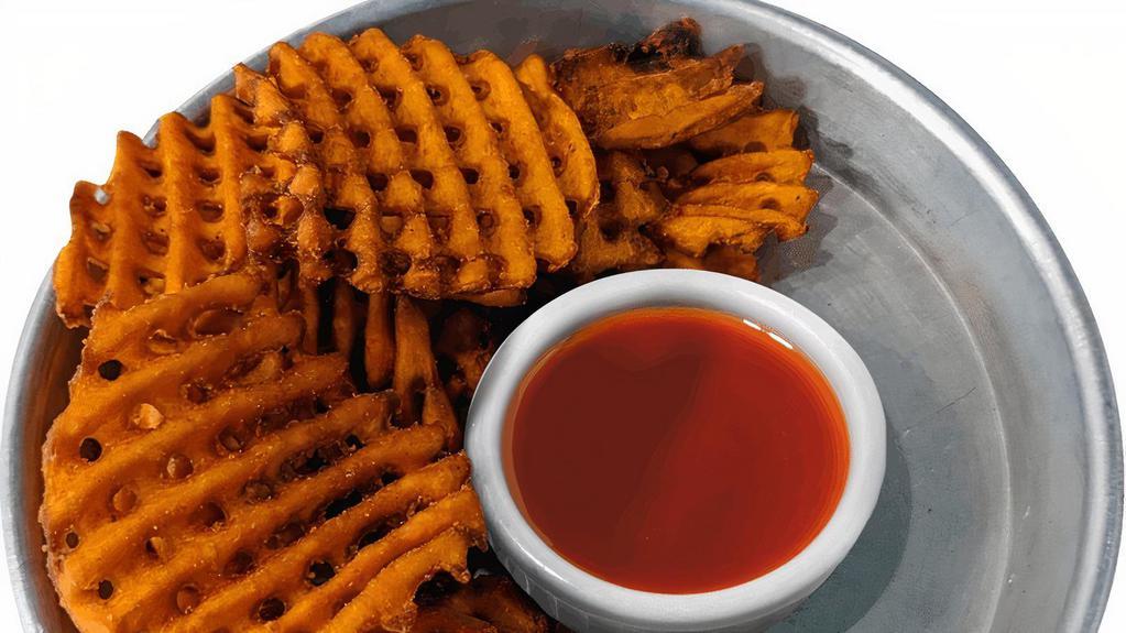 Sweet Potato Fries · Sweet potato fries with Maggi Hot & Sweet Tomato Sauce (Gluten-Free)
