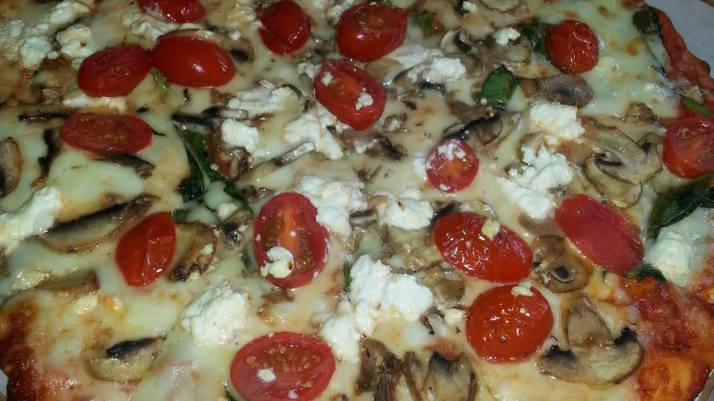 Goat Cheese Pizza (10