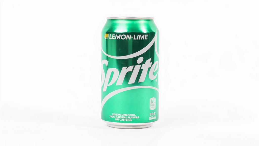 Sprite · 12 oz can of Sprite.