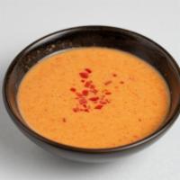 Spicy Mayo · Variety of super spicy chili peppers, blended with a touch of mayo to add a nice creamy touc...