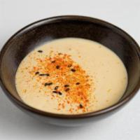 Acevichado Sauce · Lime juice with japanese spices, soy sauce and creamy mayo. 4 oz