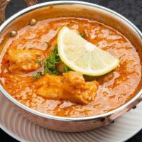 *Hyderabadi Chicken Curry · Vegan, nut-free, gluten-free. Hot. chicken in rich and spicy tomato gravy cooked in a tradit...