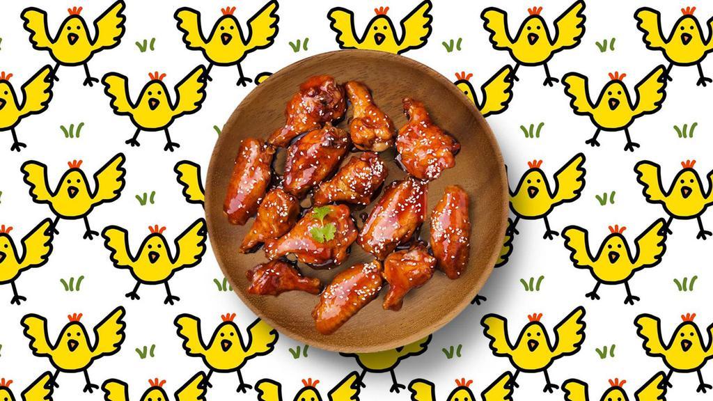 Hot Wings · 6 pcs of bone in chicken wings tossed in a classic hot chilli.