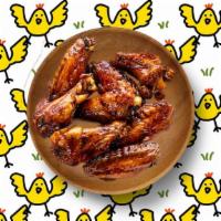 Mild Wings · 6 pcs of bone in chicken wings smothered in a mild sauce