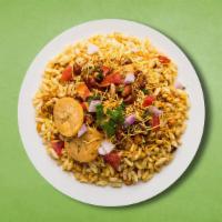 Masala Puffed Rice · Popular savoury street snack recipe made with puffed rice, finely chopped veggies and chaat ...
