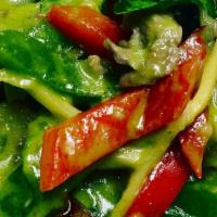 GREEN CURRY · Green coconut milk curry, eggplant, bamboo shoots, green peppers, and basil, your choice of ...