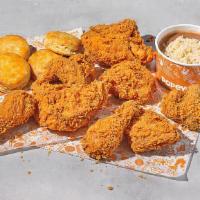 05pcs Chicken Tenders Only · 5 pieces of Popeyes' 100% whole breast meat tenders, slow marinated in a unique blend of Lou...