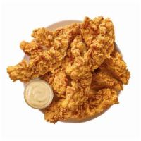 08pcs Chicken Tenders Only · 8 pieces of Popeyes' 100% whole breast meat tenders, slow marinated in a unique blend of Lou...