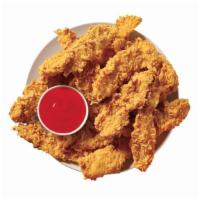 Handcrafted Tenders Only (12 Pieces) · Includes four sauces.