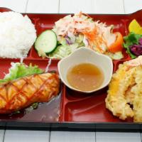 BENTO BOX · Served with rice,and salad
Choose any Two items