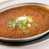 Dal Makhni · Creamed lentils and delicately spiced.