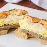 Eggwich with Meat · Bagel served with Egg and your Choice of Meat