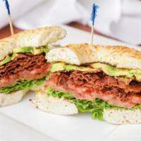 BLT with Avocado · BSC Sandwich served with Fresh Avocado on top of a BLT