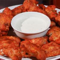Buffalo Wings · Served with Cool Ranch Dressing