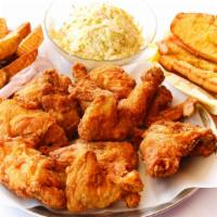 #6 (24pc) Chicken Dinner · Chicken Only(6 Breast, 6 Thighs, 6 Legs, 6 Wings) or Full Dinner Includes Quart Coleslaw, 1/...