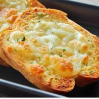 Mozzarella Garlic Bread · Soft and cheesy garlic bread.