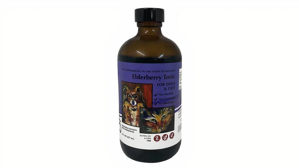Elderberry Tonic · Cleanse your critters immune system with Shinto’s Elderberry Tonic. Made with strong naturally occurring antioxidants and vitamins, our Elderberry Tonic is excellent for restoring and maintaining overall health and vitality.