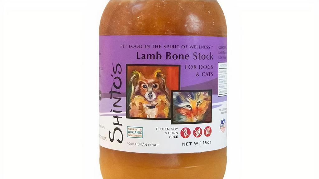 Bone Marrow Stock - Lamb · 16 oz (2 pack). Shinto’s Lamb Bone Marrow Stock is the perfect addition to your critters meals. As a century old tradition, Bone Stock has been widely considered a powerful tool to reinforce overall health and maintain your critter’s spirit and vitality.