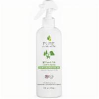 Pure - Flea & Tick Canine Spray · Made with USDA certified organic oils

skin smoothing formula
repels fleas and ticks without...